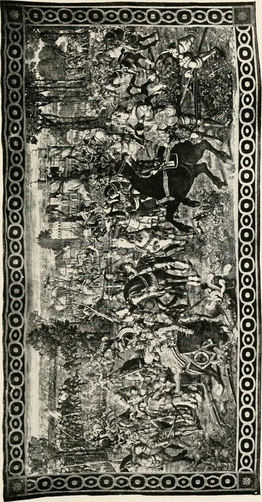 An illustration from Tapestries, their origin, history and renaissance, 1912, leaf 330