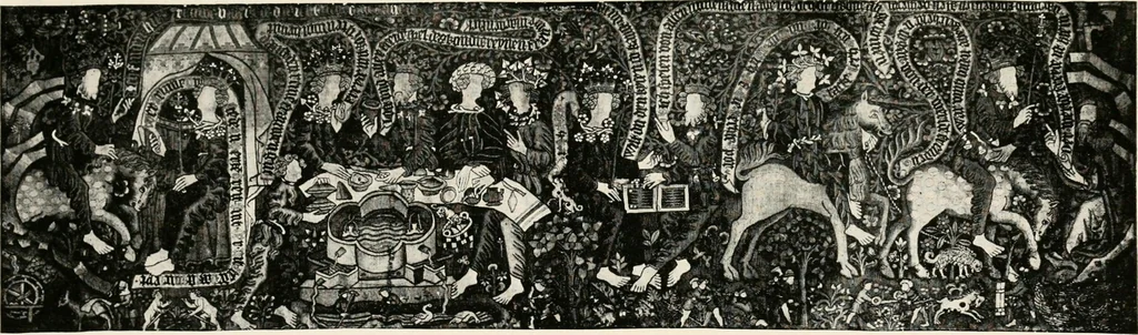 An illustration from Tapestries, their origin, history and renaissance, 1912, leaf 350