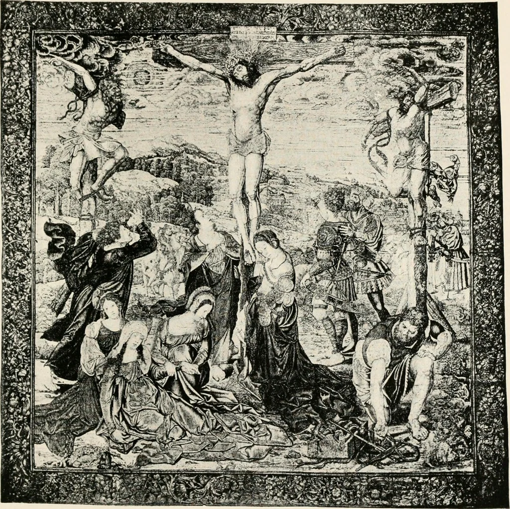An illustration from Tapestries, their origin, history and renaissance, 1912, leaf 360