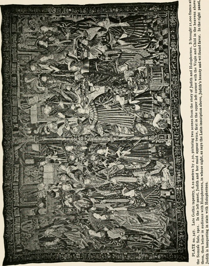 An illustration from Tapestries, their origin, history and renaissance, 1912, leaf 368
