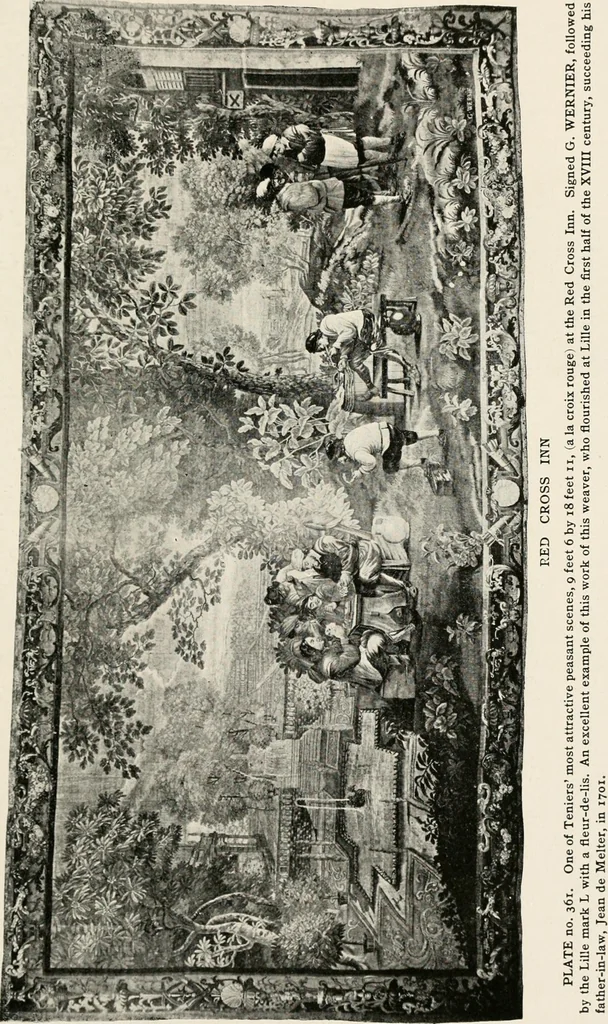 An illustration from Tapestries, their origin, history and renaissance, 1912, leaf 382