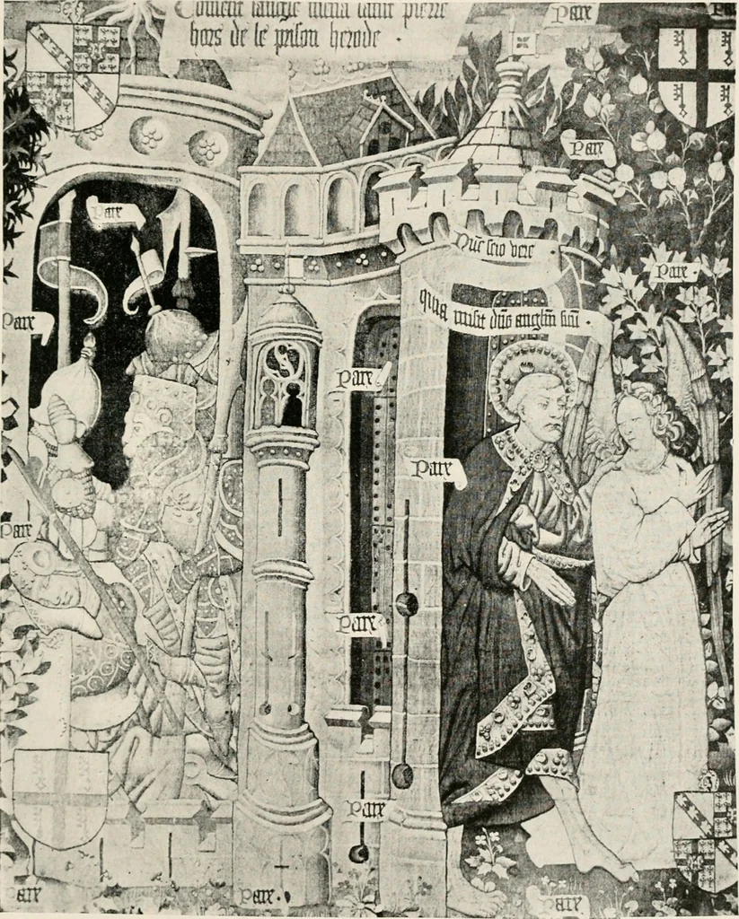 An illustration from Tapestries, their origin, history and renaissance, 1912, leaf 384