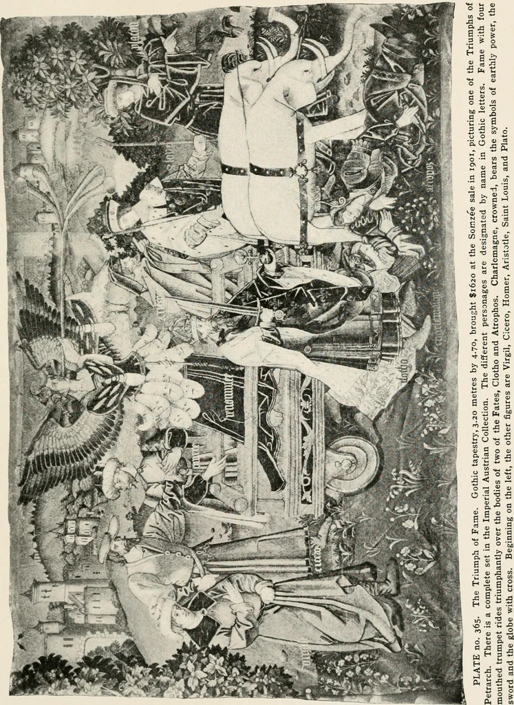 An illustration from Tapestries, their origin, history and renaissance, 1912, leaf 386