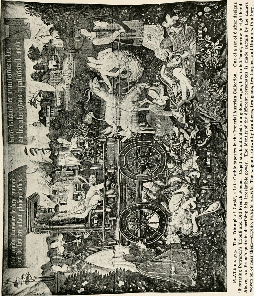 An illustration from Tapestries, their origin, history and renaissance, 1912, leaf 396