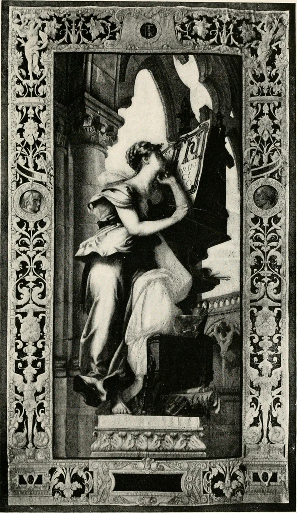 An illustration from Tapestries, their origin, history and renaissance, 1912, leaf 40