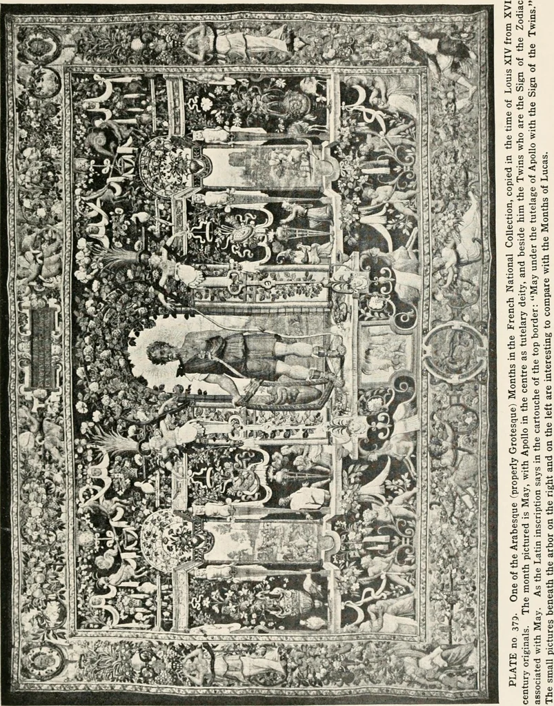 An illustration from Tapestries, their origin, history and renaissance, 1912, leaf 400