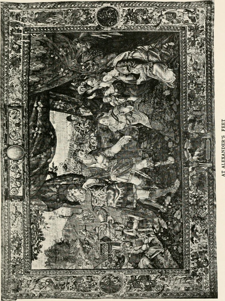 An illustration from Tapestries, their origin, history and renaissance, 1912, leaf 402