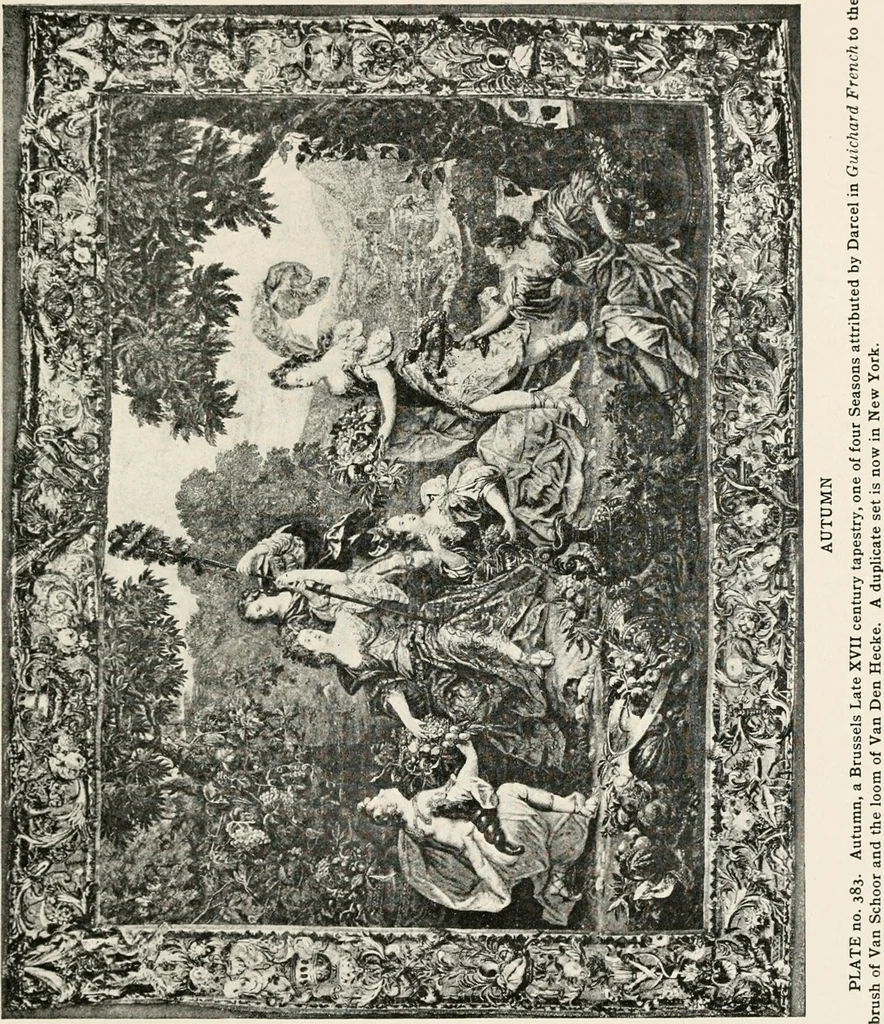 An illustration from Tapestries, their origin, history and renaissance, 1912, leaf 404
