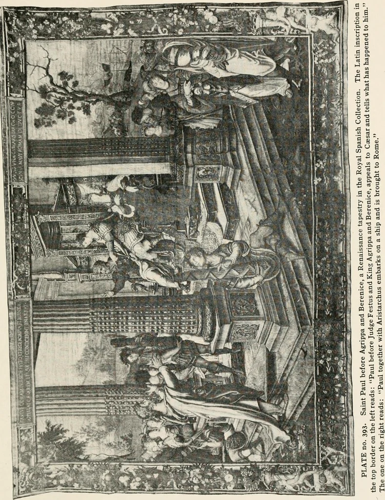 An illustration from Tapestries, their origin, history and renaissance, 1912, leaf 414