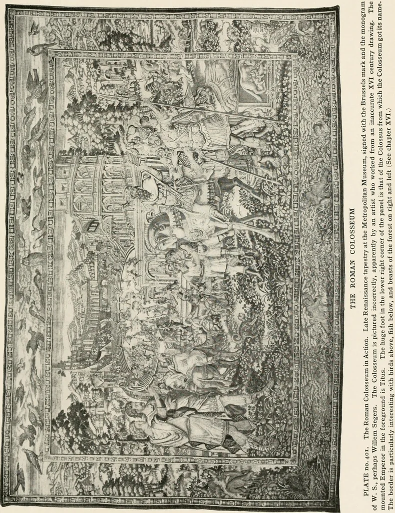 An illustration from Tapestries, their origin, history and renaissance, 1912, leaf 422