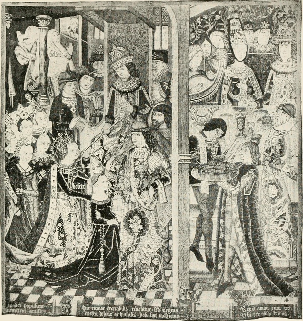 An illustration from Tapestries, their origin, history and renaissance, 1912, leaf 424
