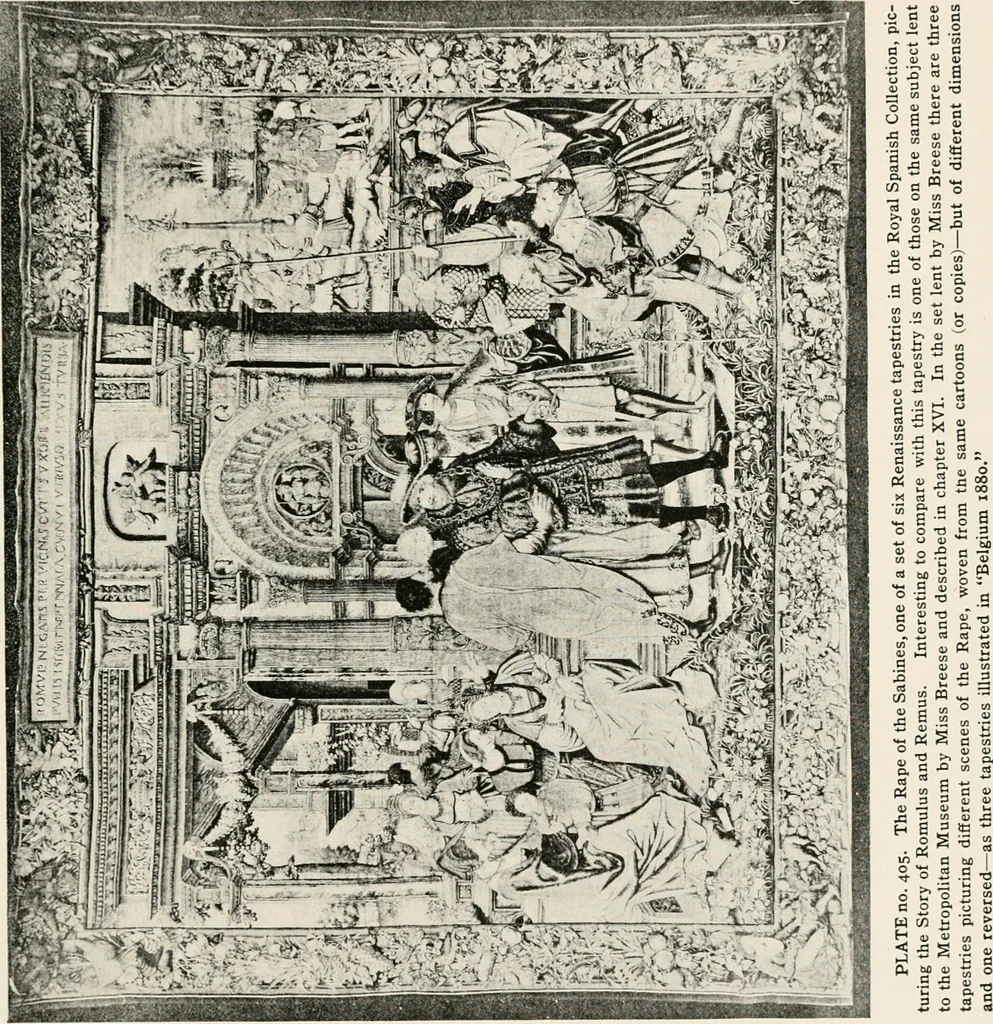 An illustration from Tapestries, their origin, history and renaissance, 1912, leaf 426