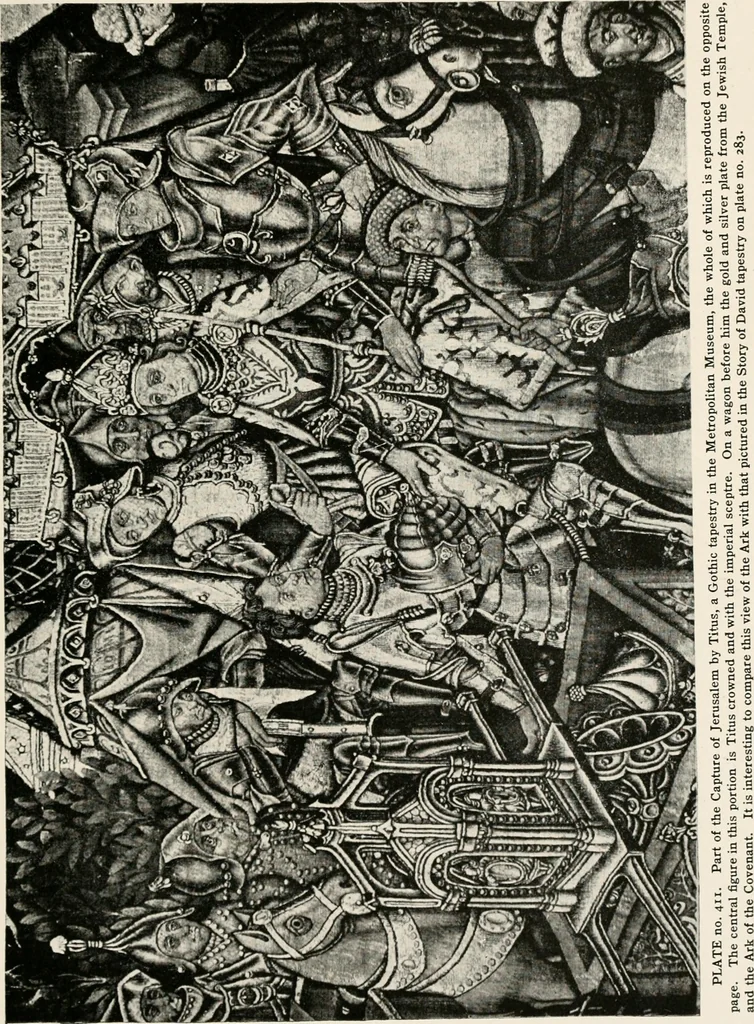 An illustration from Tapestries, their origin, history and renaissance, 1912, leaf 432