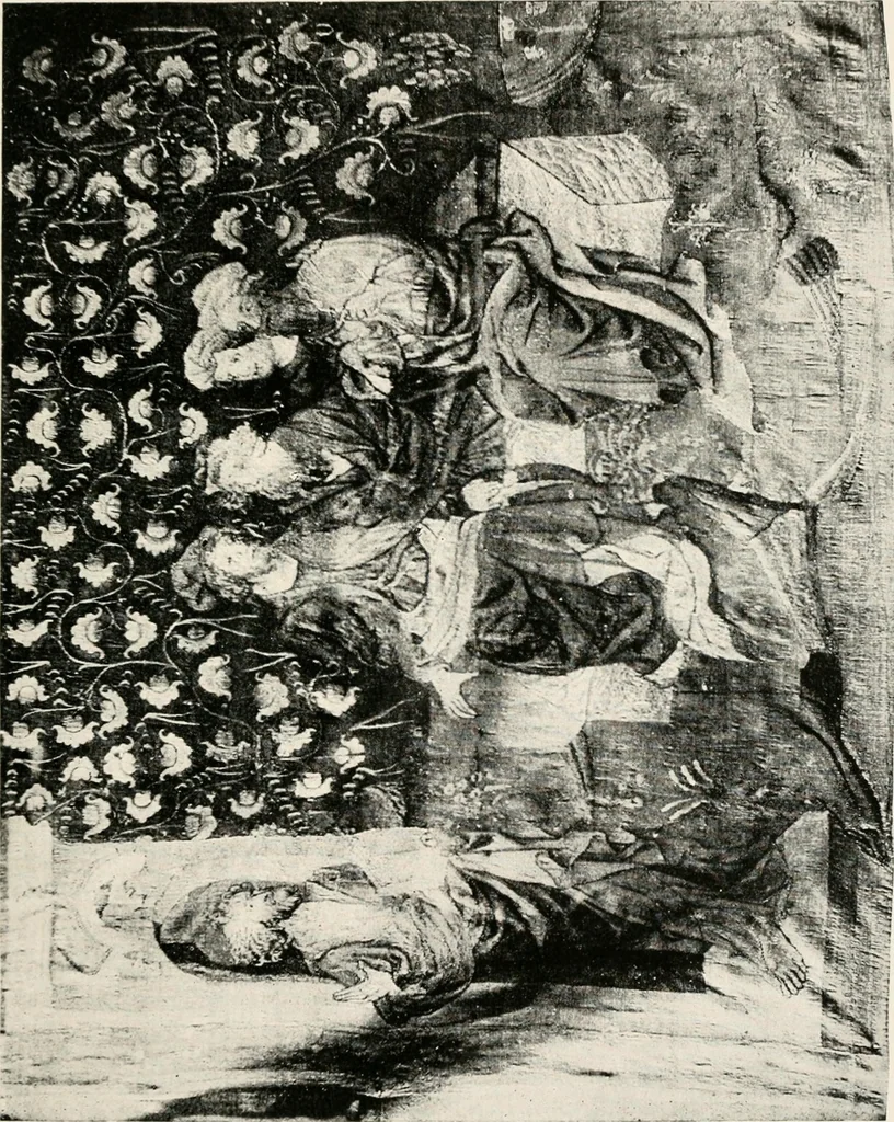 An illustration from Tapestries, their origin, history and renaissance, 1912, leaf 52
