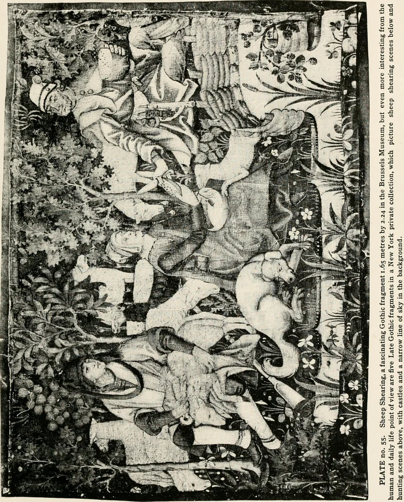 An illustration from Tapestries, their origin, history and renaissance, 1912, leaf 68