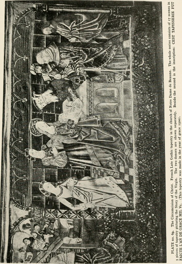 An illustration from Tapestries, their origin, history and renaissance, 1912, leaf 82