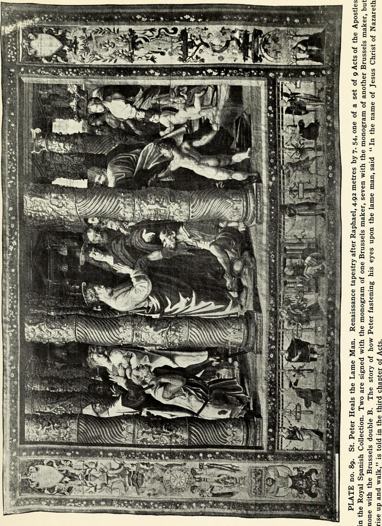 An illustration from Tapestries, their origin, history and renaissance, 1912, leaf 102