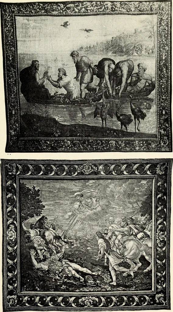 An illustration from Tapestries, their origin, history and renaissance, 1912, leaf 104