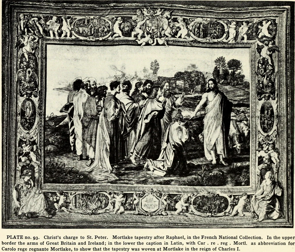 An illustration from Tapestries, their origin, history and renaissance, 1912, leaf 106