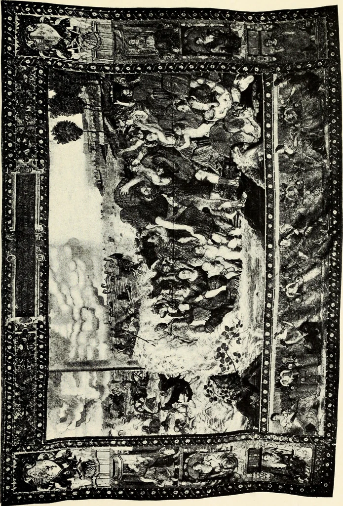 An illustration from Tapestries, their origin, history and renaissance, 1912, leaf 110