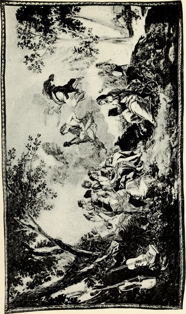 An illustration from Tapestries, their origin, history and renaissance, 1912, leaf 116
