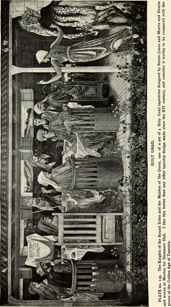 An illustration from Tapestries, their origin, history and renaissance, 1912, leaf 142