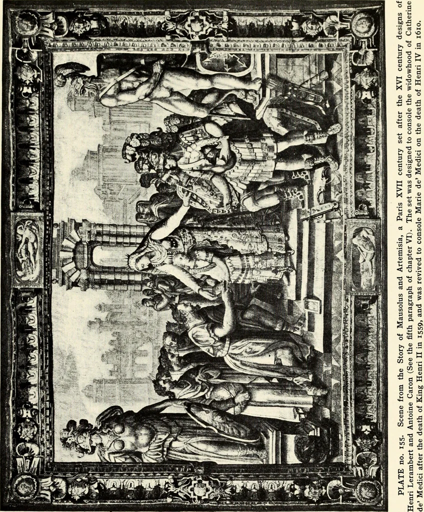 An illustration from Tapestries, their origin, history and renaissance, 1912, leaf 168