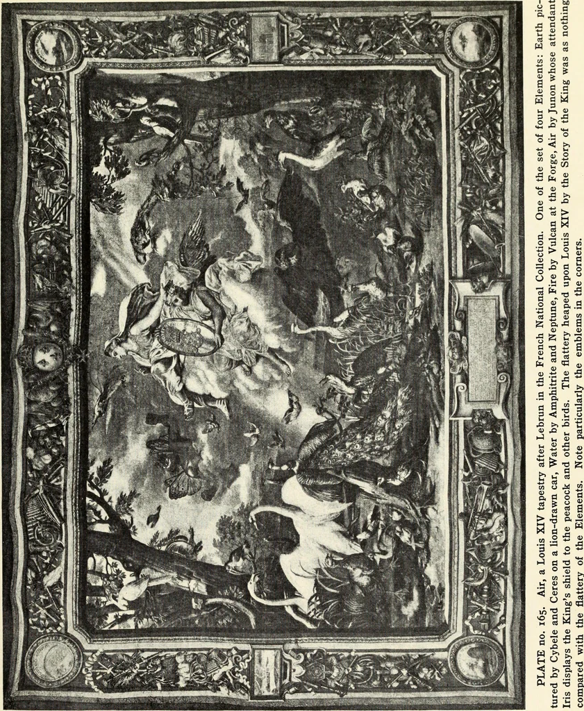 An illustration from Tapestries, their origin, history and renaissance, 1912, leaf 178