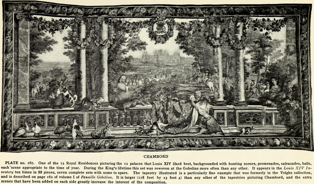 An illustration from Tapestries, their origin, history and renaissance, 1912, leaf 180
