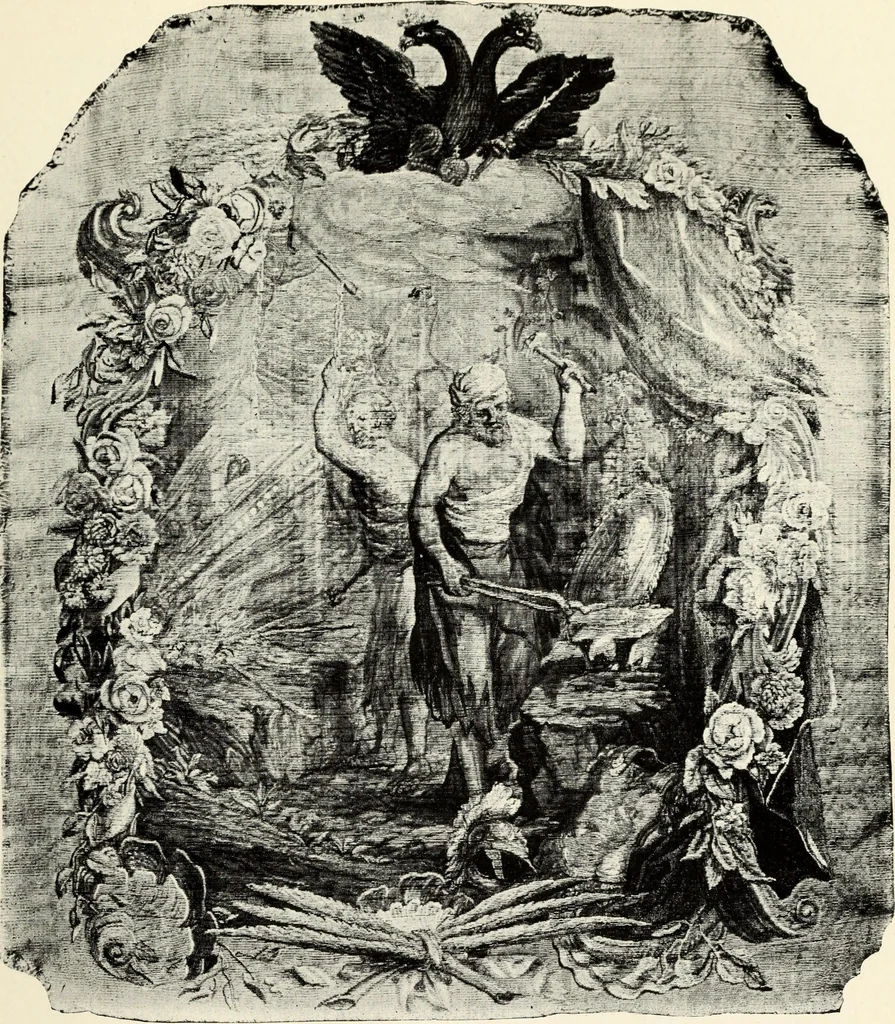 An illustration from Tapestries, their origin, history and renaissance, 1912, leaf 200