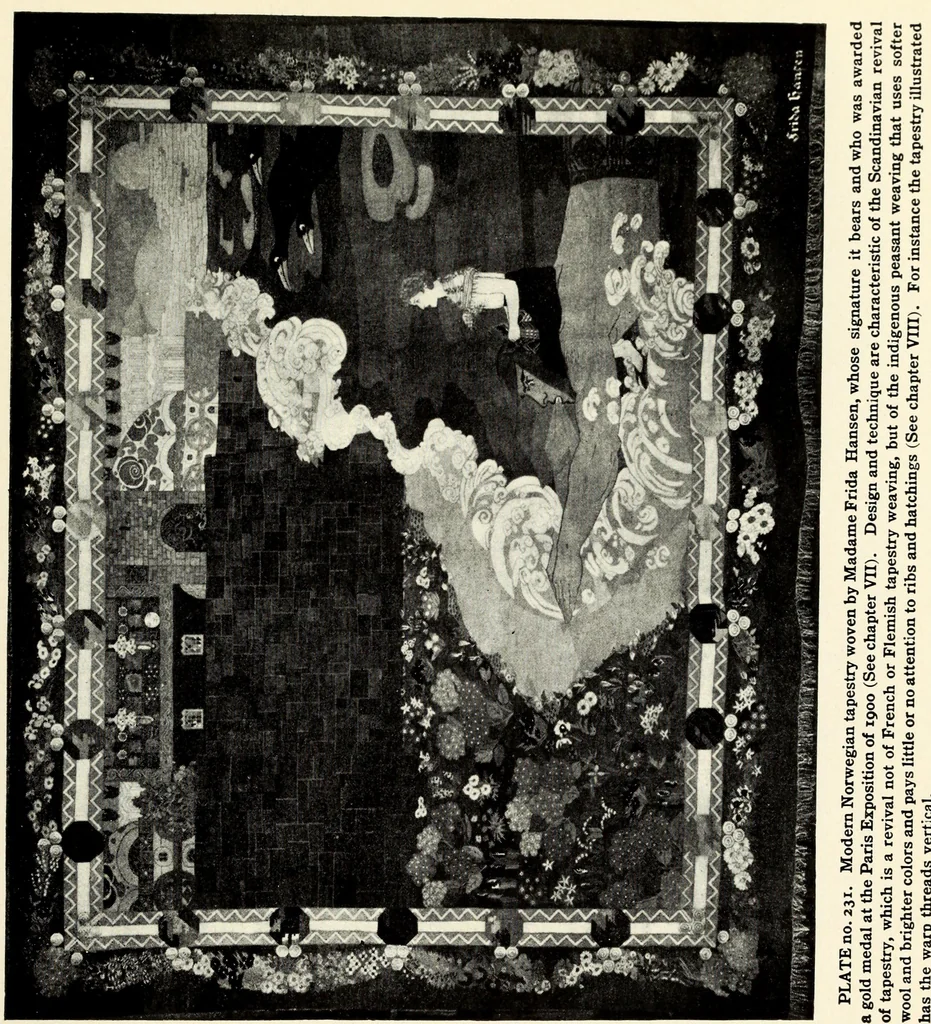 An illustration from Tapestries, their origin, history and renaissance, 1912, leaf 248