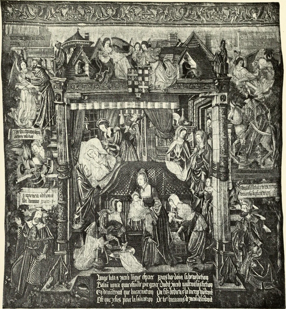 An illustration from Tapestries, their origin, history and renaissance, 1912, leaf 278