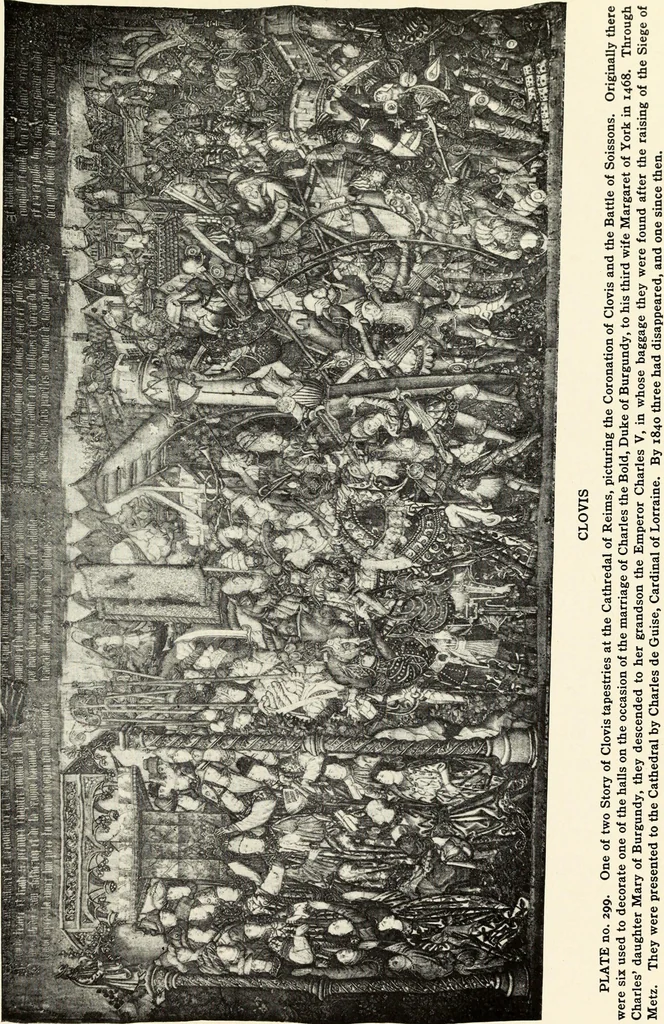 An illustration from Tapestries, their origin, history and renaissance, 1912, leaf 316