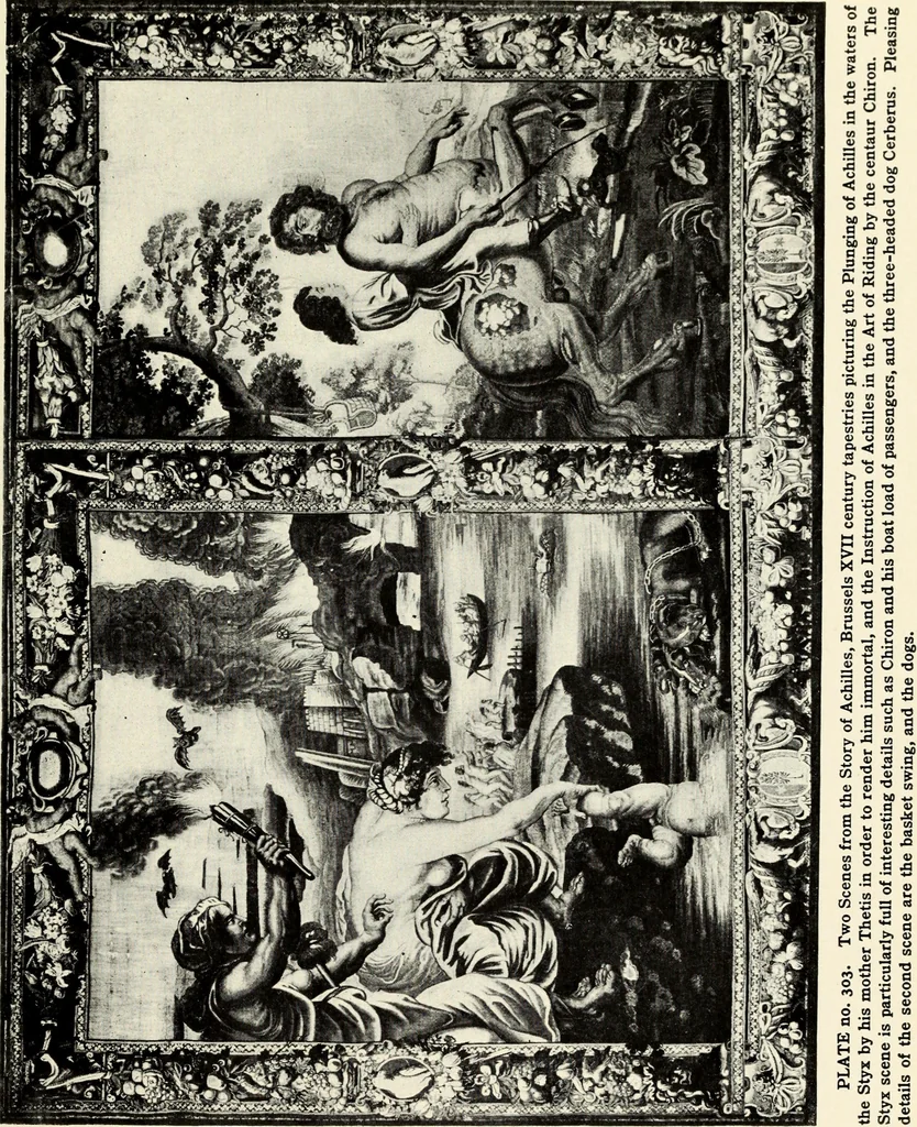 An illustration from Tapestries, their origin, history and renaissance, 1912, leaf 320
