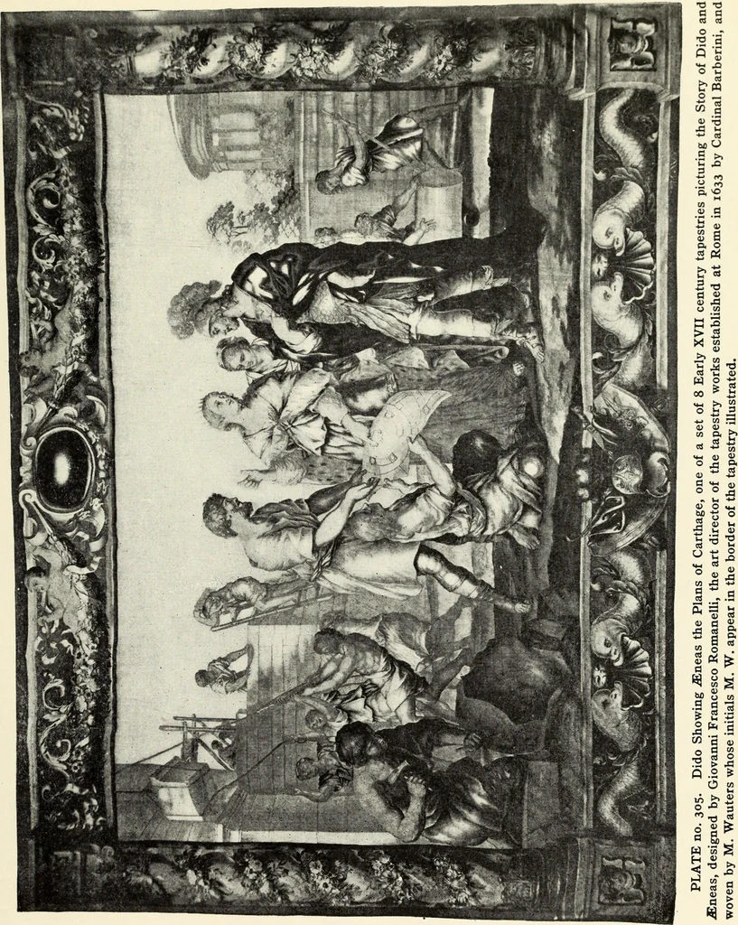 An illustration from Tapestries, their origin, history and renaissance, 1912, leaf 322