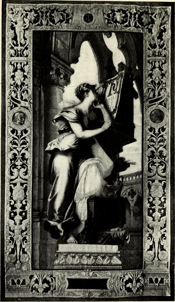 An illustration from Tapestries, their origin, history and renaissance, 1912, leaf 36