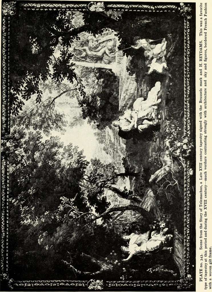 An illustration from Tapestries, their origin, history and renaissance, 1912, leaf 360