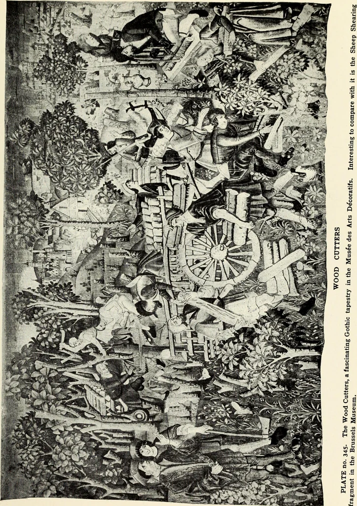 An illustration from Tapestries, their origin, history and renaissance, 1912, leaf 362