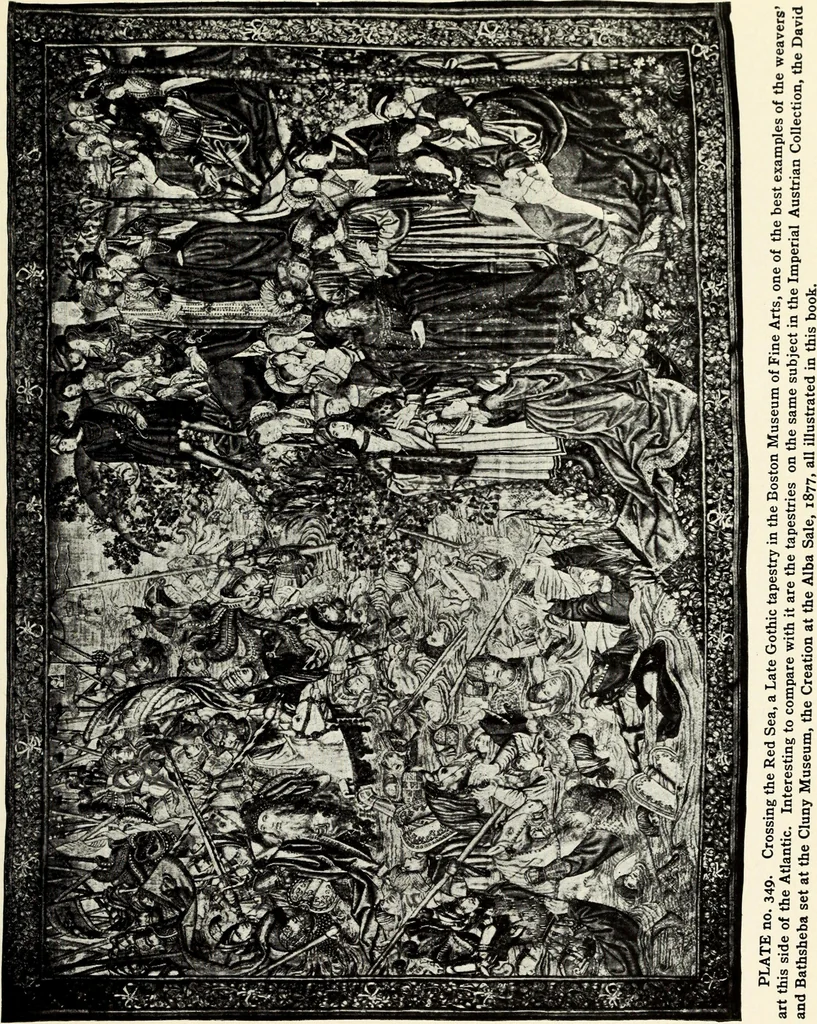 An illustration from Tapestries, their origin, history and renaissance, 1912, leaf 366