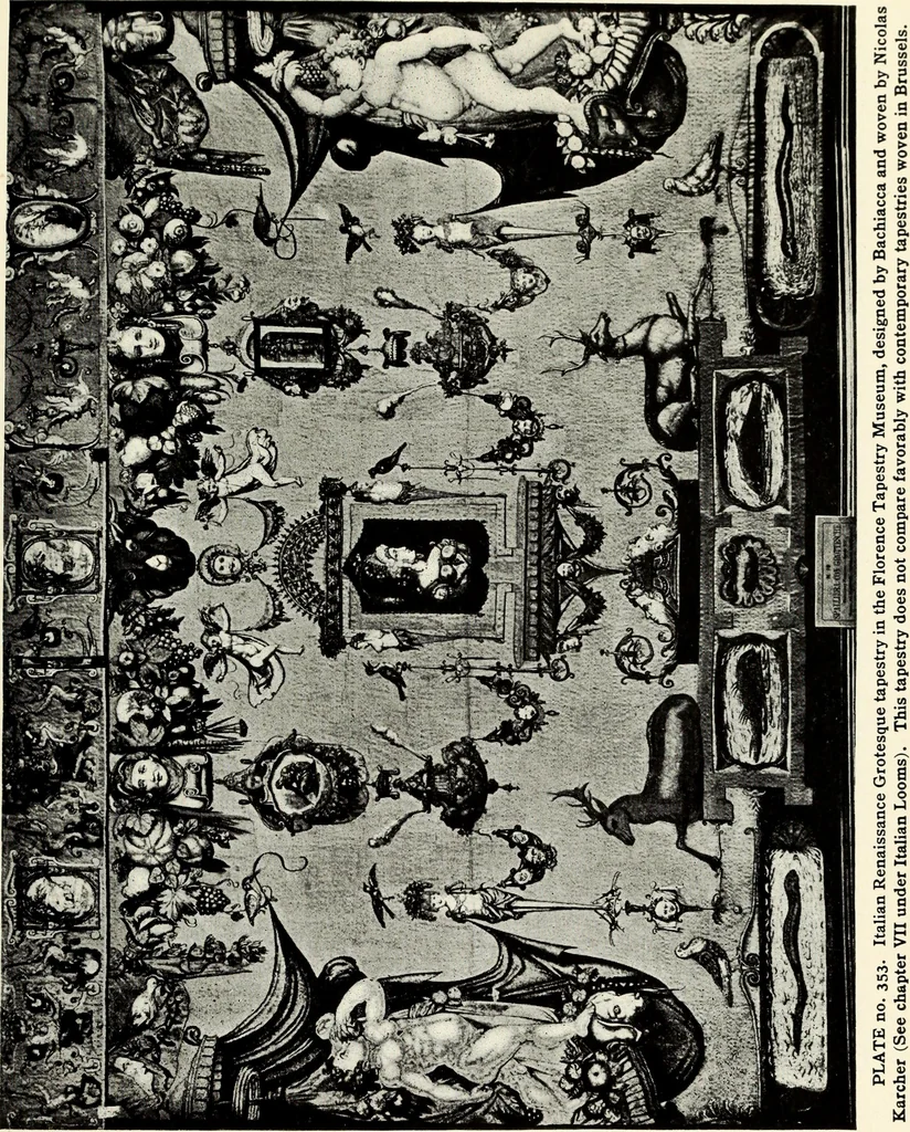 An illustration from Tapestries, their origin, history and renaissance, 1912, leaf 370