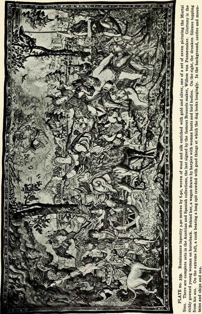 An illustration from Tapestries, their origin, history and renaissance, 1912, leaf 376