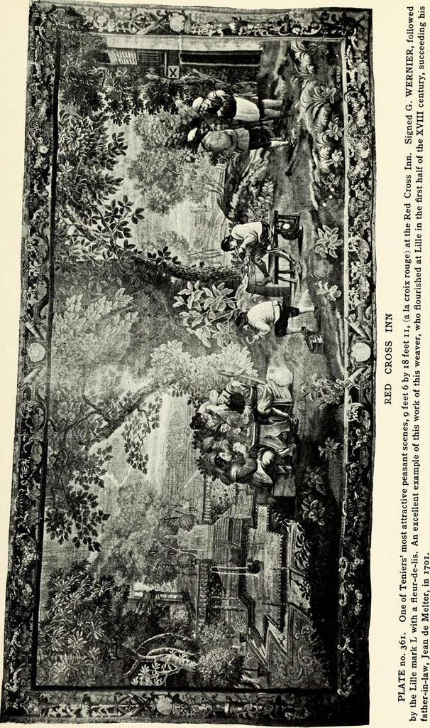 An illustration from Tapestries, their origin, history and renaissance, 1912, leaf 378