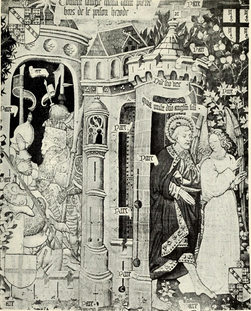 An illustration from Tapestries, their origin, history and renaissance, 1912, leaf 380