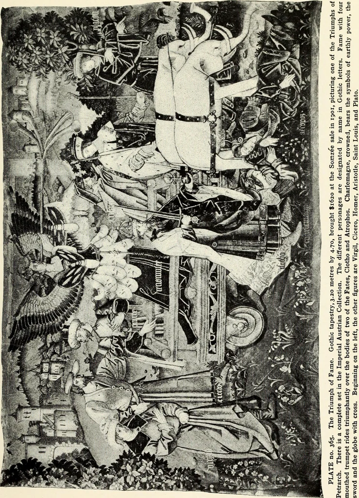 An illustration from Tapestries, their origin, history and renaissance, 1912, leaf 382
