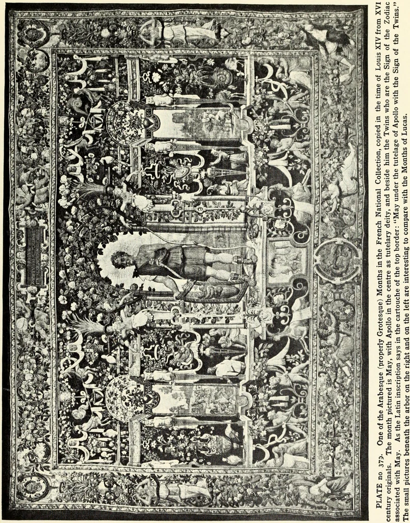 An illustration from Tapestries, their origin, history and renaissance, 1912, leaf 396
