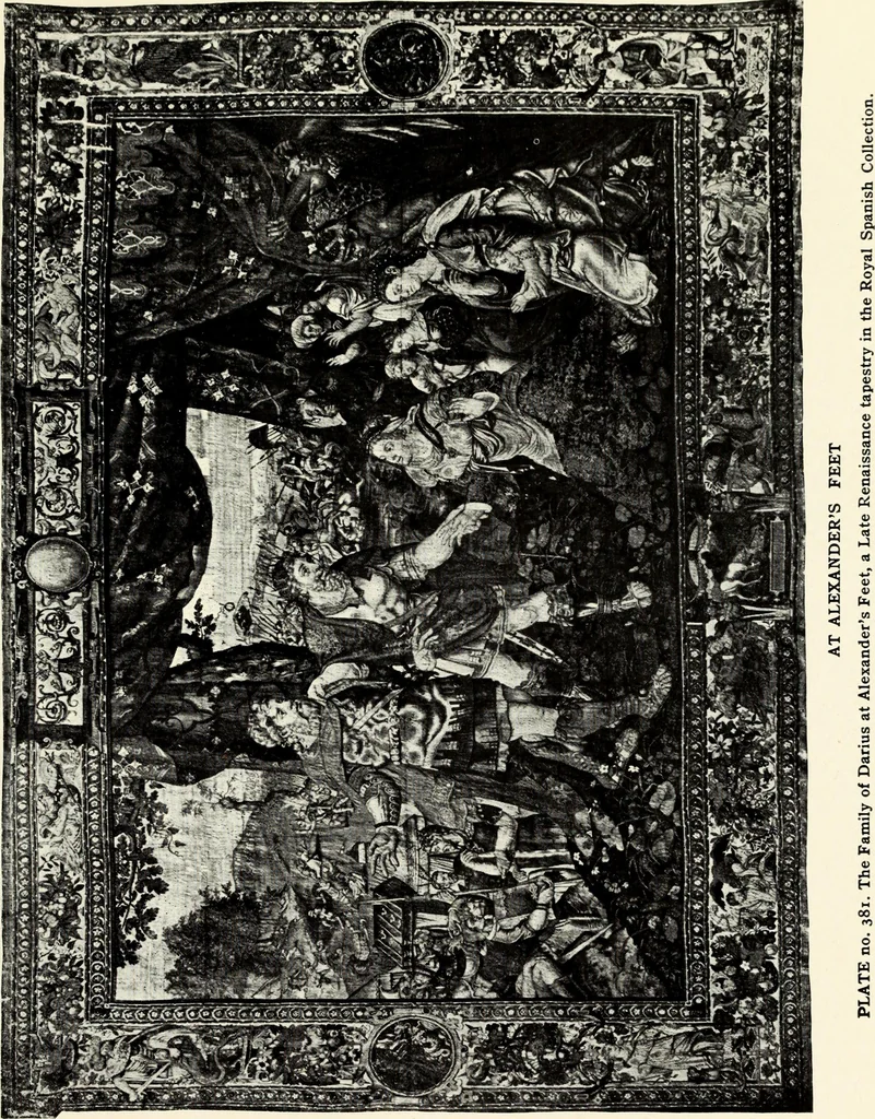 An illustration from Tapestries, their origin, history and renaissance, 1912, leaf 398