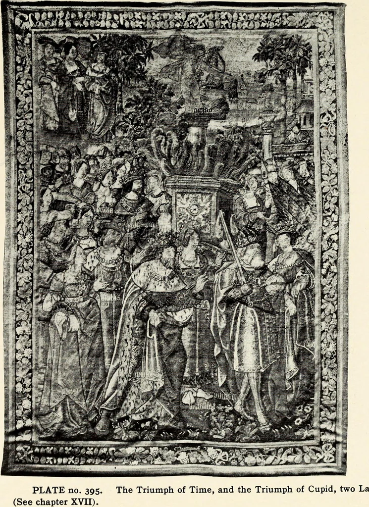An illustration from Tapestries, their origin, history and renaissance, 1912, leaf 412