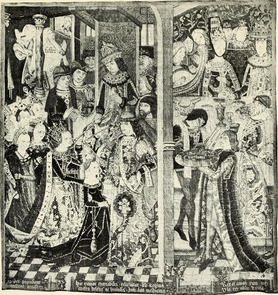 An illustration from Tapestries, their origin, history and renaissance, 1912, leaf 420