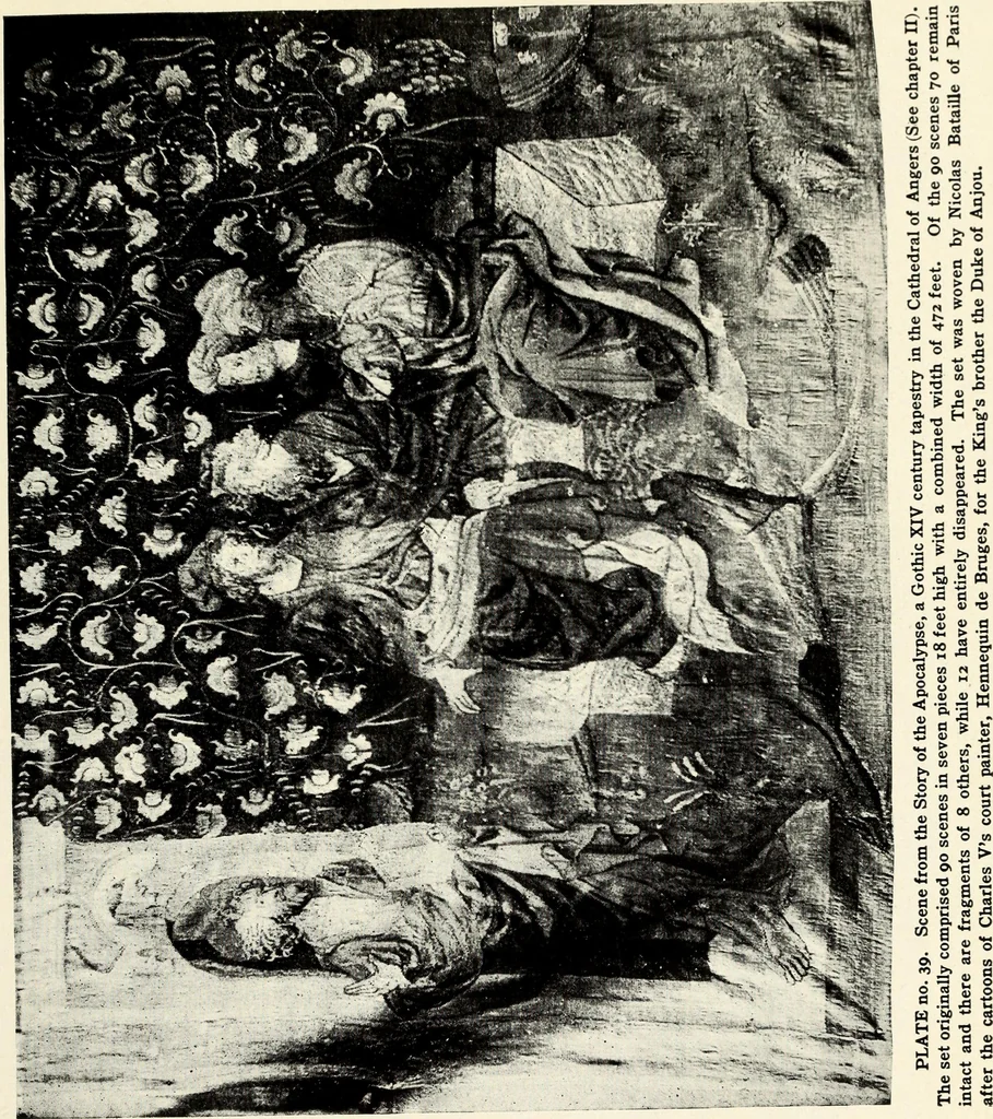 An illustration from Tapestries, their origin, history and renaissance, 1912, leaf 48