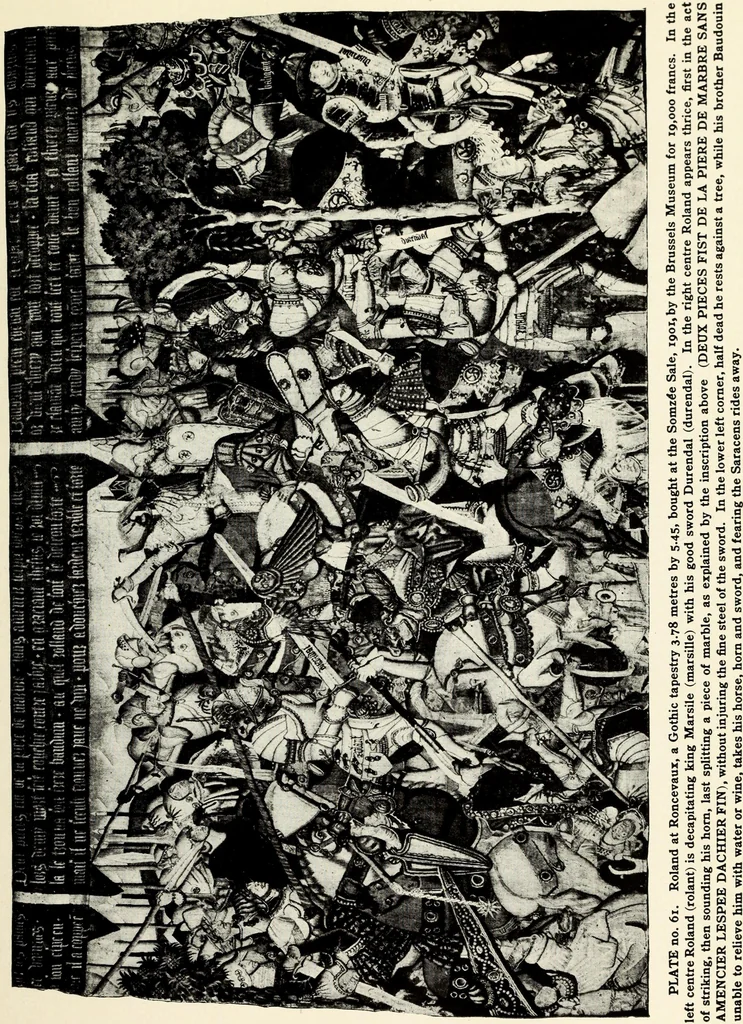 An illustration from Tapestries, their origin, history and renaissance, 1912, leaf 70